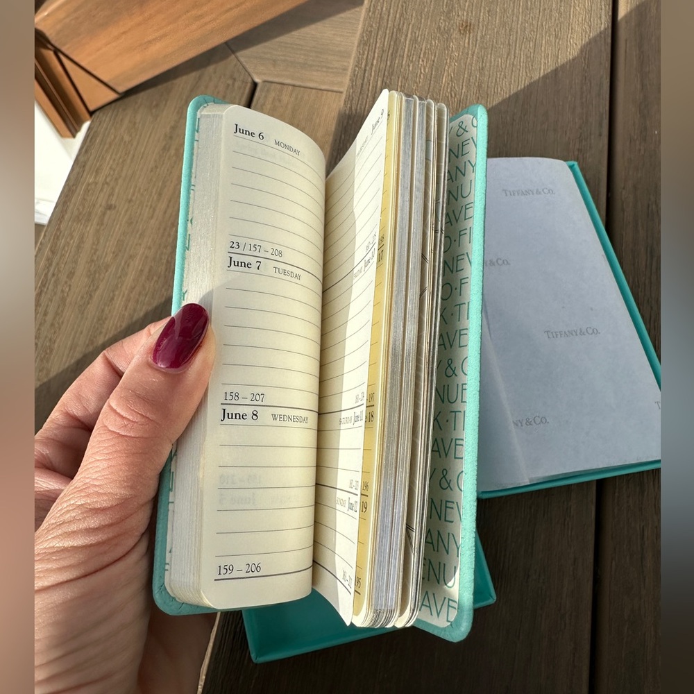 Tiffany & Company leather planner. Never used - Picture 3 of 5